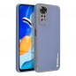 Kryt LEATHER na XIAOMI Redmi Note 11 Modrý