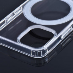 Kryt Clear Mag Cover na Apple iPhone 12 mini MagSAFE  Průhledný