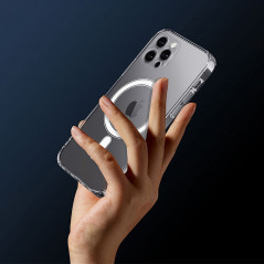 Kryt Clear Mag Cover na Apple iPhone 12 mini MagSAFE  Průhledný
