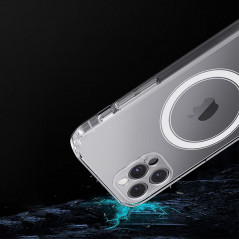 Kryt Clear Mag Cover na Apple iPhone 12 mini MagSAFE  Průhledný