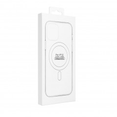 Kryt Clear Mag Cover na Apple iPhone 12 MagSAFE  Průhledný