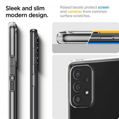 Kryt Spigen Liquid Crystal na Samsung Galaxy A53 5G Křišťálově čistý  Průhledný