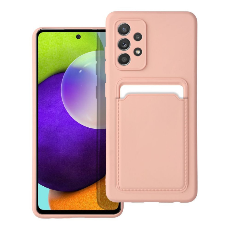 Kryt Card na Samsung Galaxy A52s 5G Růžový