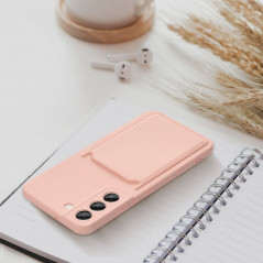 Kryt Card na Samsung Galaxy A52s 5G Růžový