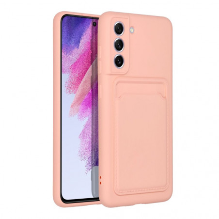Kryt Card na Samsung Galaxy S21 FE 5G Růžový