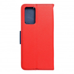 Peněženkové pouzdro Fancy Book na realme 9i Červený / Námořnická modrá