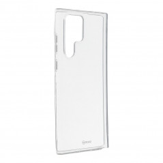 Kryt Roar Jelly Case na Samsung Galaxy S22 Ultra Průhledný