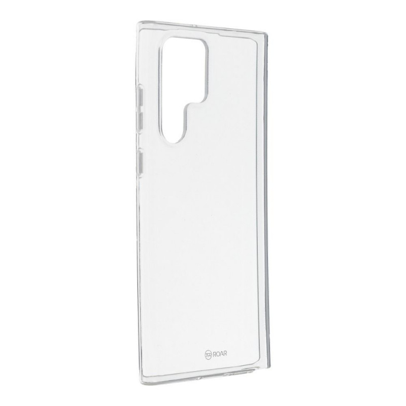 Kryt Roar Jelly Case na Samsung Galaxy S22 Ultra Průhledný