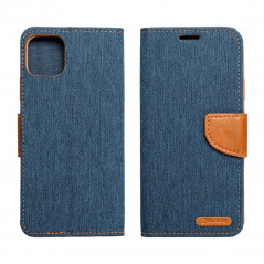 Peněženkové pouzdro CANVAS Book na XIAOMI Redmi Note 11S Námořnická modrá