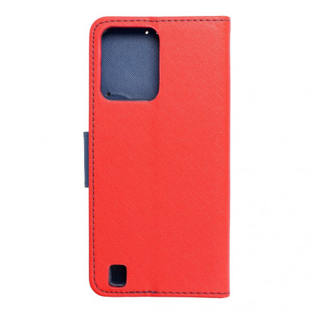 Peněženkové pouzdro Fancy Book na realme C31 Červený / Námořnická modrá