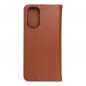 Peněženkové pouzdro Leather case SMART PRO na XIAOMI Redmi Note 11 Elegantní  Hnědý