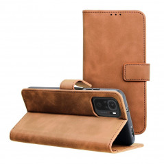 Peněženkové pouzdro TENDER Book na XIAOMI Redmi Note 11 Hnědý