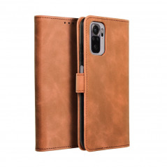 Peněženkové pouzdro TENDER Book na XIAOMI Redmi Note 11 Hnědý