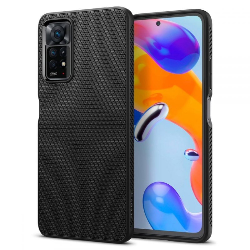 Kryt Spigen  Liquid Air na XIAOMI Redmi Note 11 Pro Matná černá
