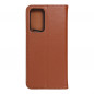Peněženkové pouzdro Leather case SMART PRO na XIAOMI Redmi Note 11 Pro 5G Elegantní  Hnědý
