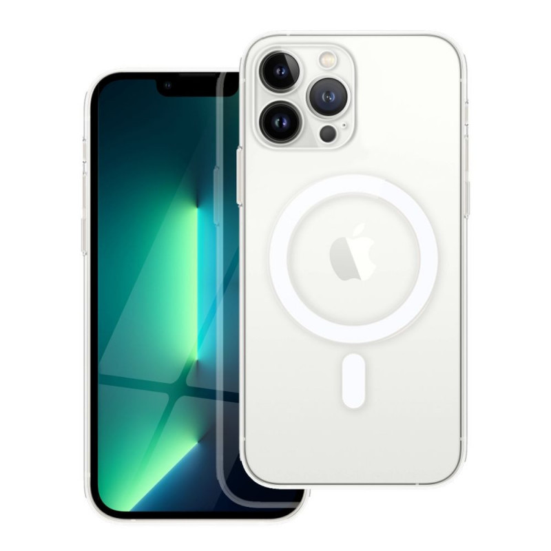 Kryt Clear Mag Cover na Apple iPhone 13 Pro Max MagSAFE  Průhledný