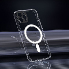 Kryt Clear Mag Cover na Apple iPhone 13 Pro Max MagSAFE  Průhledný