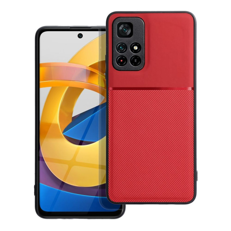 Kryt Noble na XIAOMI Poco M4 Pro 5G Červený