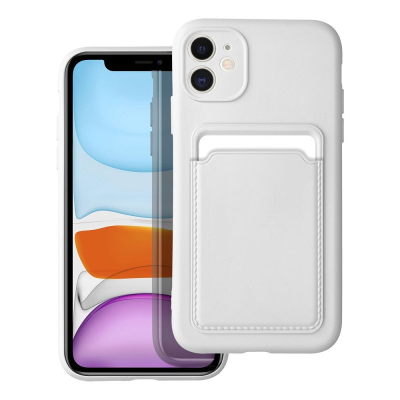 Kryt Card na Apple iPhone 11 Bílý
