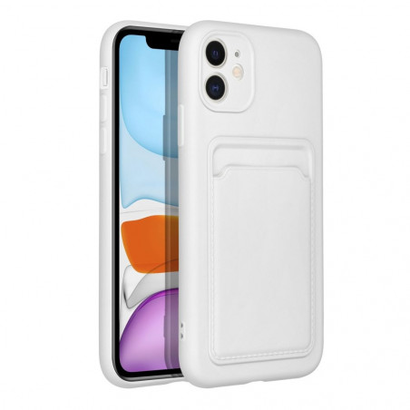 Kryt Card na Apple iPhone 11 Bílý