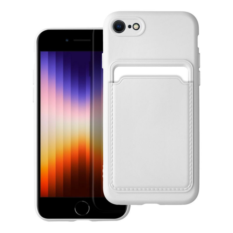 Kryt Card na Apple iPhone 7 Bílý