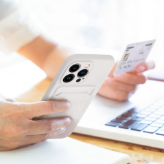 Kryt Card na Apple iPhone 7 Bílý