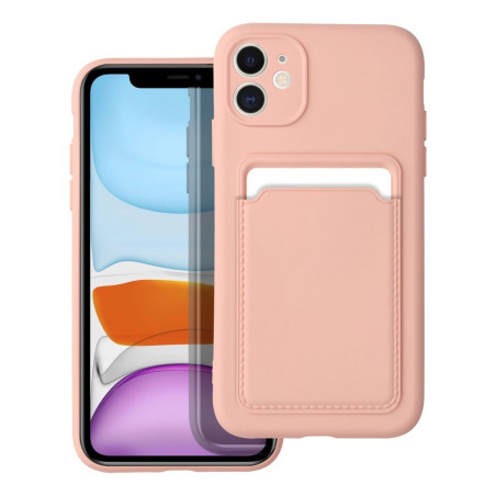 Kryt Card na Apple iPhone 11 Růžový