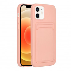 Kryt Card na Apple iPhone 12 Růžový