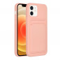 Kryt Card na Apple iPhone 12 Růžový