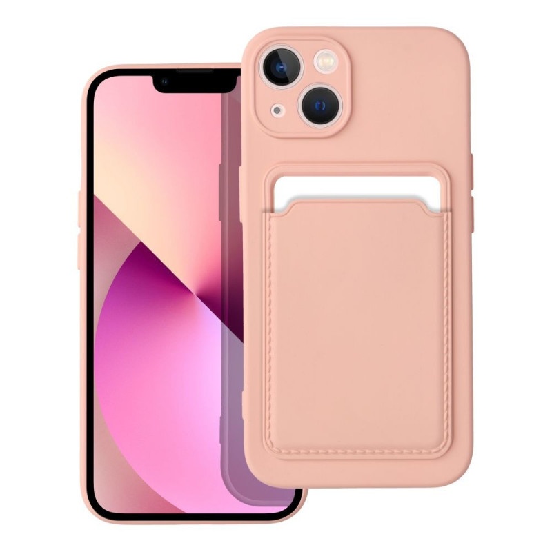 Kryt Card na Apple iPhone 13 Růžový