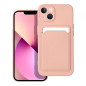 Kryt Card na Apple iPhone 13 Růžový