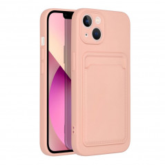 Kryt Card na Apple iPhone 13 Růžový