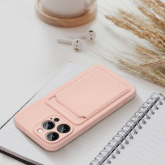 Kryt Card na Apple iPhone 7 Růžový