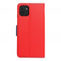 Peněženkové pouzdro Fancy Book na Samsung Galaxy A03 Červený / Námořnická modrá