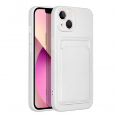 Kryt Card na Apple iPhone 13 Bílý