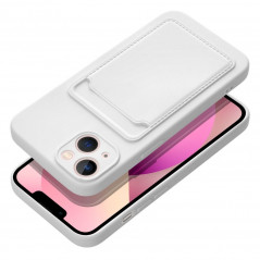 Kryt Card na Apple iPhone 13 Bílý