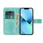 Peněženkové pouzdro MEZZO Book na XIAOMI Redmi Note 11 Pro Mandala  Zelený