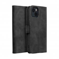Peněženkové pouzdro TENDER Book na Apple iPhone 13 Černý