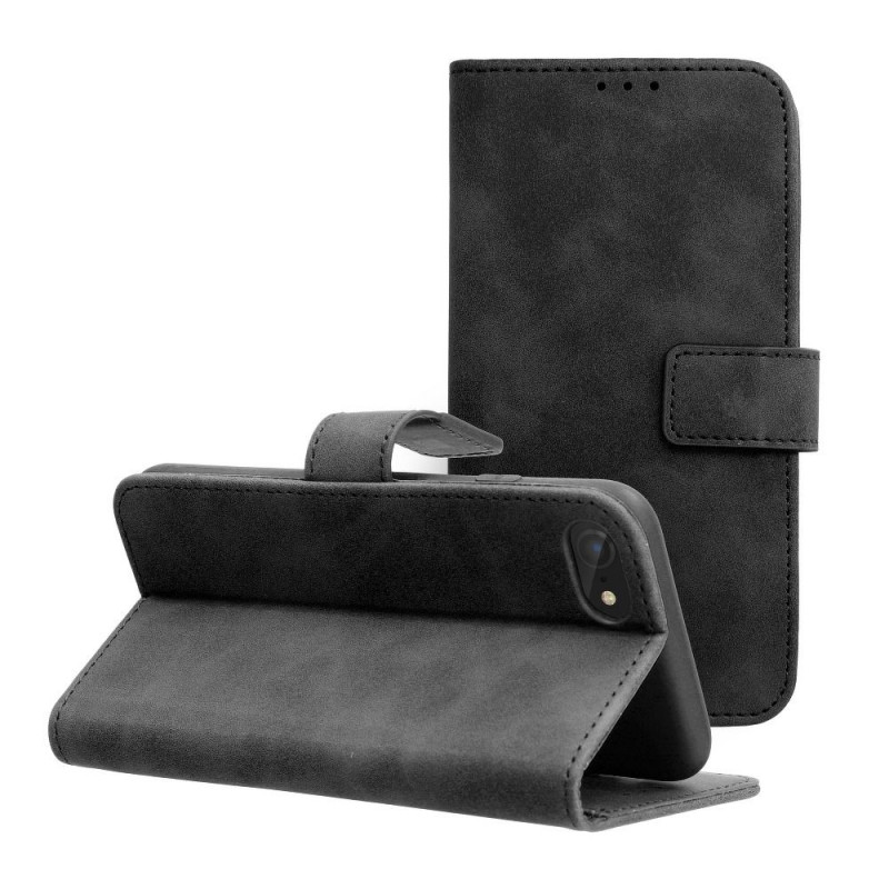 Peněženkové pouzdro TENDER Book na Apple iPhone 8 Černý