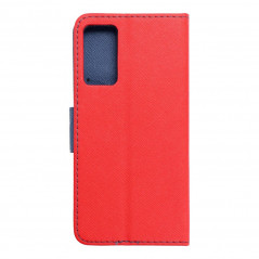 Peněženkové pouzdro Fancy Book na XIAOMI Redmi Note 11 Pro Plus 5G Červený / Námořnická modrá