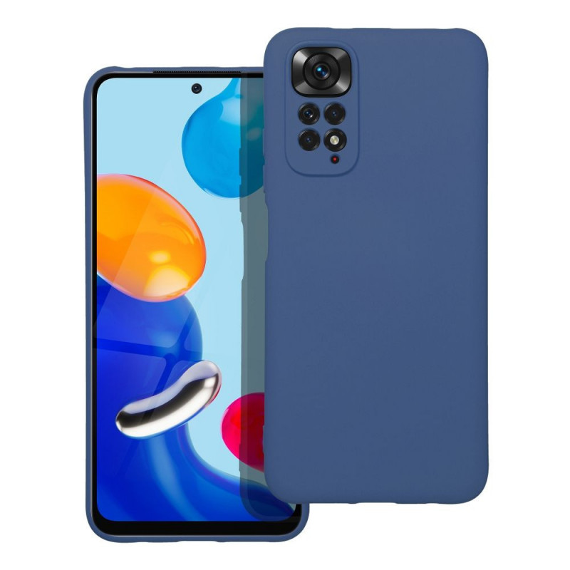 Kryt Silicone na XIAOMI Redmi Note 11 Elegantní  Modrý