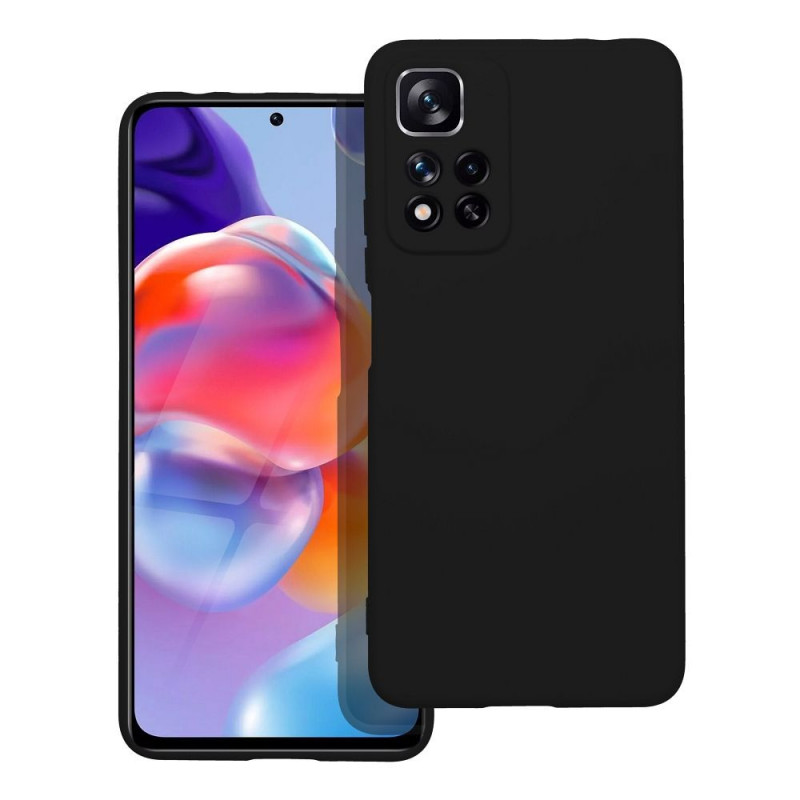 Kryt Silicone na XIAOMI Redmi Note 11 Pro Plus 5G Elegantní  Černý
