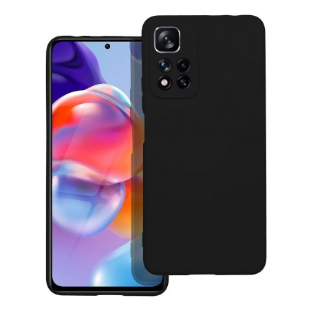 Kryt Silicone na XIAOMI Redmi Note 11 Pro Plus 5G Elegantní  Černý