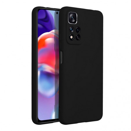 Kryt Silicone na XIAOMI Redmi Note 11 Pro Plus 5G Elegantní  Černý