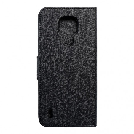 Peněženkové pouzdro Fancy Book na Motorola Moto E7 Černý