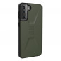 Kryt Urban Armor Gear Civilian na Samsung Galaxy S21 Plus 5G Prémiové pouzdro  MagSAFE  Olivový