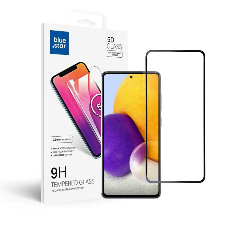 Tvrzené sklo  Blue Star 9H na Samsung Galaxy A72 LTE Průhledný