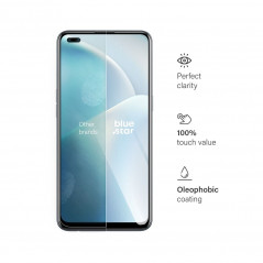 Tvrzené sklo  Blue Star 9H na Oppo Reno4 Průhledný