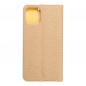 Peněženkové pouzdro LUNA Book Gold na Apple iPhone 12 mini Elegantní  Zlatý