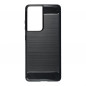 Kryt Carbon na Samsung Galaxy S21 5G Elegantní  Černý